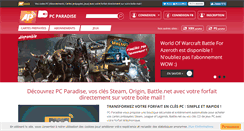 Desktop Screenshot of pc-paradise.fr
