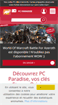Mobile Screenshot of pc-paradise.fr
